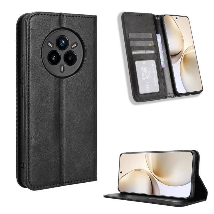 Magnetic Buckle Retro Texture Leather Phone Case, For Realme 14 Pro Lite 5G, For Realme P3 Pro 5G, For Realme 14 Pro+ 5G, For Realme 14 Pro 5G, For Realme C75 4G, For Realme GT 7 Pro 5G, For Realme 13+ 5G Global, For Realme 13 Pro 5G / 13 Pro+ 5G      ...