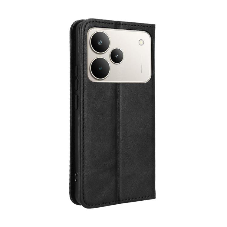 Magnetic Buckle Retro Texture Leather Phone Case, For Realme P4 Pro 5G, For Realme P4 5G, For Realme 15T 5G, For Realme C71 4G India / Note 70T 4G, For Realme 15 5G / 15 Pro 5G, For Realme 15 SEA, For Realme C71 4G, For Realme GT 7 5G                  ...