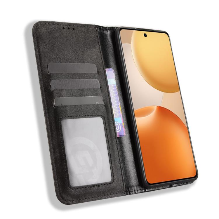 Magnetic Buckle Retro Texture Leather Phone Case, For Realme P4 Pro 5G, For Realme P4 5G, For Realme 15T 5G, For Realme C71 4G India / Note 70T 4G, For Realme 15 5G / 15 Pro 5G, For Realme 15 SEA, For Realme C71 4G, For Realme GT 7 5G                  ...