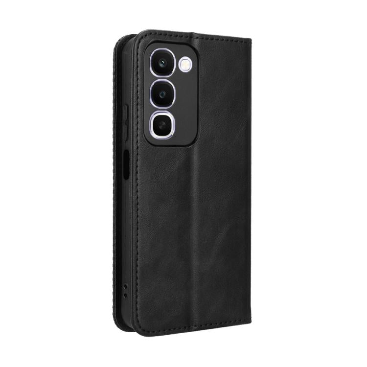 Magnetic Buckle Retro Texture Leather Phone Case, For Realme C100 4G, For Realme C83 5G / P4 Lite 5G, For Realme P4 Power 5G, For Realme Note 80 4G, For Realme 16 5G, For Realme 16 Pro+ 5G, For Realme 16 Pro 5G, For Realme P4x 5G                       ...