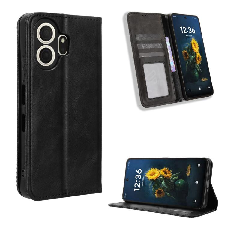 Magnetic Buckle Retro Texture Leather Phone Case, For TCL K70 5G / K70 XE, For TCL K70 SE T453D, For TCL K70 4G / K70 Power 4G, For TCL NxtPaper 70 Pro 5G, For TCL K32 5G / K33 5G, For TCL NxtPaper 60 Ultra 5G, For TCL 60 SE NxtPaper 5G                ...