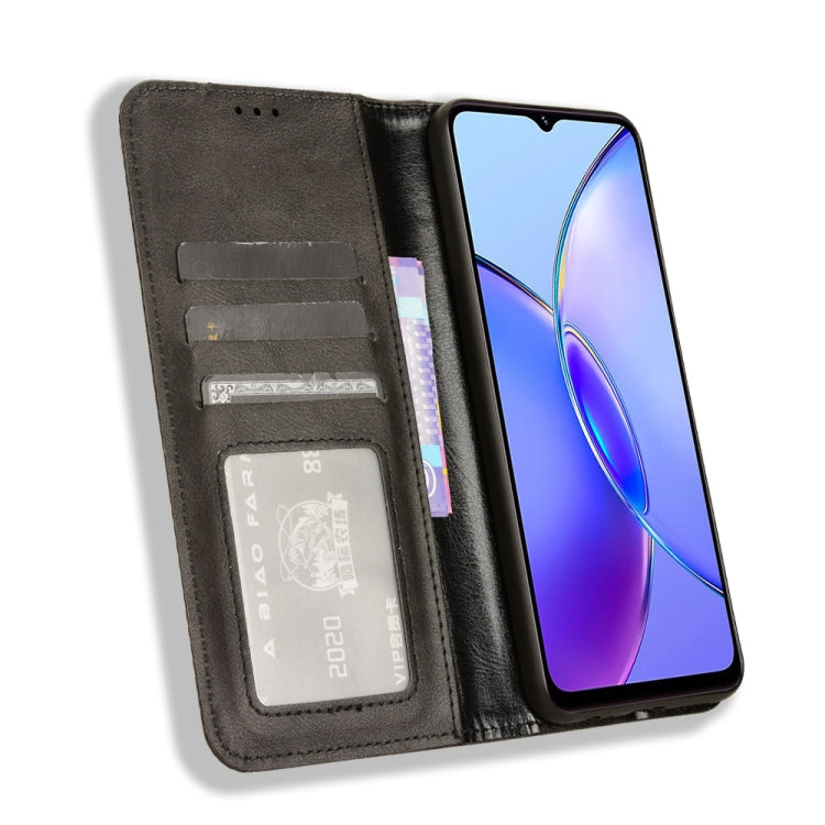 Magnetic Buckle Retro Texture Leather Phone Case, For vivo Y17s 4G, For vivo V29e 5G, For vivo Y27 / Y36 5G / 4G, For vivo Y35+ 5G, For vivo S17 5G / S17 Pro, For vivo S17e, For vivo Y78 Plus, For vivo Y16 / iQOO Z7i, For vivo Y100 5G                  ...