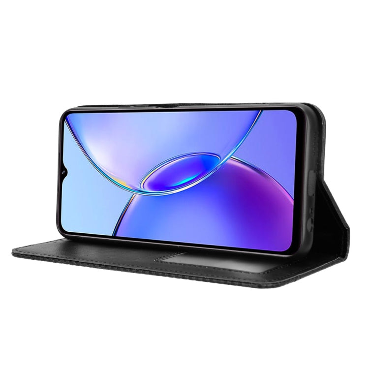 Magnetic Buckle Retro Texture Leather Phone Case, For vivo Y17s 4G, For vivo V29e 5G, For vivo Y27 / Y36 5G / 4G, For vivo Y35+ 5G, For vivo S17 5G / S17 Pro, For vivo S17e, For vivo Y78 Plus, For vivo Y16 / iQOO Z7i, For vivo Y100 5G                  ...