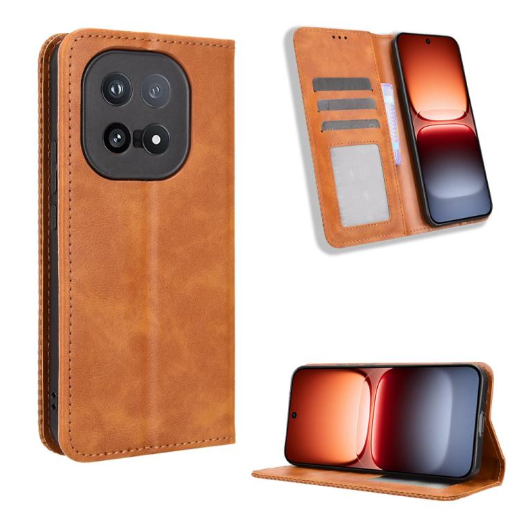 Magnetic Buckle Retro Texture Leather Phone Case, For vivo S50 Pro mini / X300 FE 5G Russia, For vivo Y600 Pro 5G, For vivo T5 Pro 5G / iQOO Z11 5G, For vivo Y21 5G / Y05 4G, For vivo V70 FE 5G, For vivo V70 5G / V70 Elite 5G                           ...