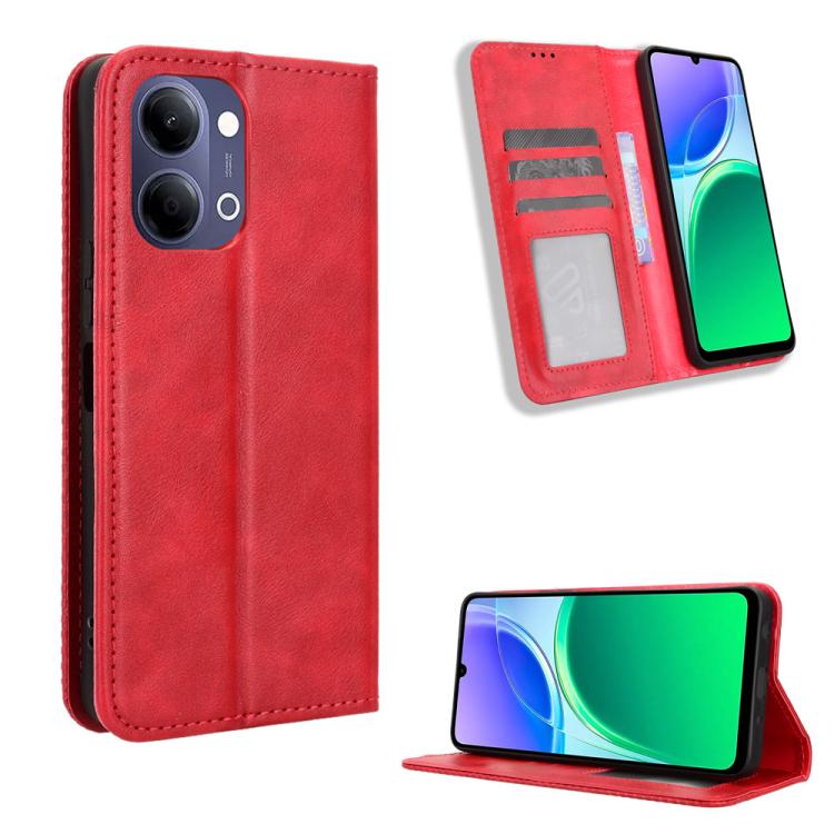 Magnetic Buckle Retro Texture Leather Phone Case, For vivo S50 Pro mini / X300 FE 5G Russia, For vivo Y600 Pro 5G, For vivo T5 Pro 5G / iQOO Z11 5G, For vivo Y21 5G / Y05 4G, For vivo V70 FE 5G, For vivo V70 5G / V70 Elite 5G                           ...