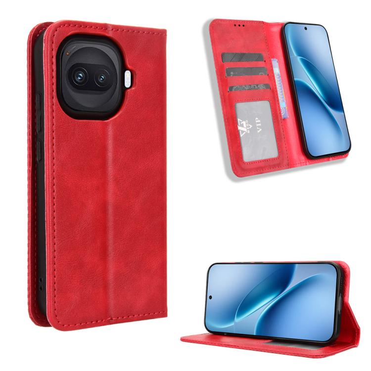 Magnetic Buckle Retro Texture Leather Phone Case, For vivo S50 Pro mini / X300 FE 5G Russia, For vivo Y600 Pro 5G, For vivo T5 Pro 5G / iQOO Z11 5G, For vivo Y21 5G / Y05 4G, For vivo V70 FE 5G, For vivo V70 5G / V70 Elite 5G                           ...