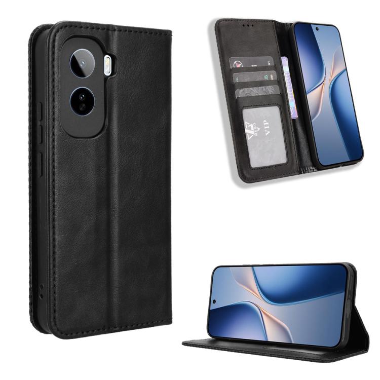 Magnetic Buckle Retro Texture Leather Phone Case, For vivo S50 Pro mini / X300 FE 5G Russia, For vivo Y600 Pro 5G, For vivo T5 Pro 5G / iQOO Z11 5G, For vivo Y21 5G / Y05 4G, For vivo V70 FE 5G, For vivo V70 5G / V70 Elite 5G                           ...
