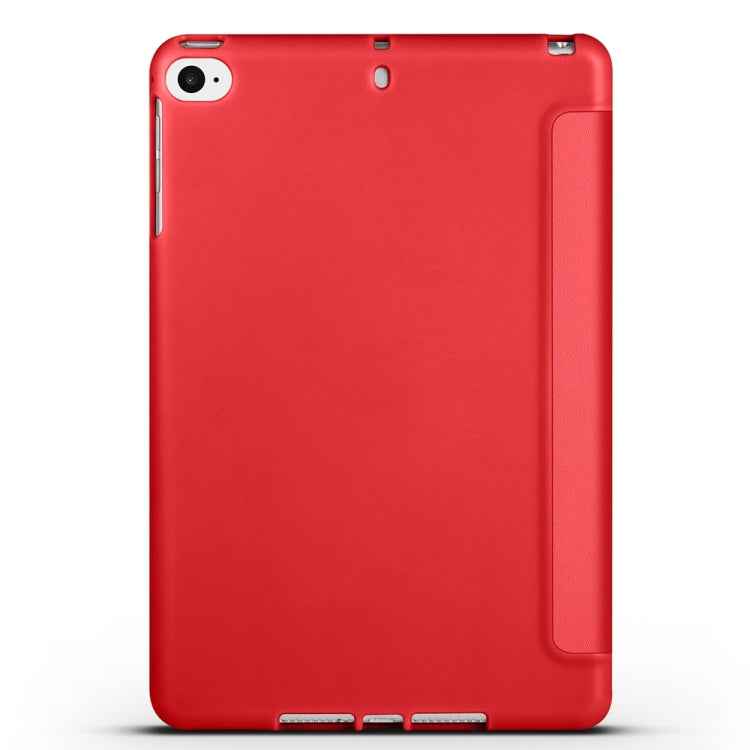 3-folding TPU Horizontal Flip Leather Tablet Case with Holder