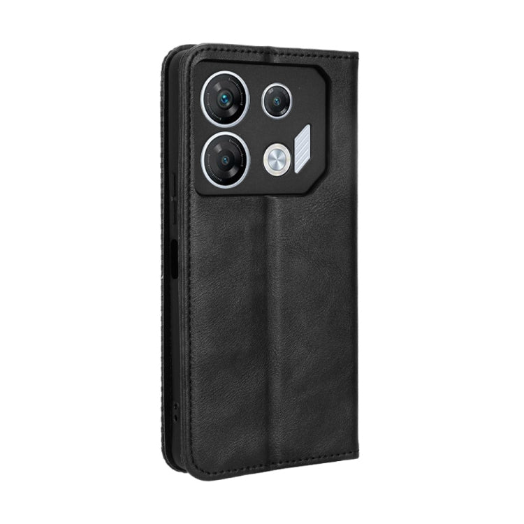 Magnetic Buckle Retro Texture Leather Phone Case, For Infinix GT 10 Pro, For Infinix Hot 30 5G X6832, For Infinix Smart 7 Plus, For Infinix Note 30 5G, For Infinix Smart 7 HD X6516, For Infinix Note 30i, For Infinix Note 30 Pro, For Infinix Note 30 4G ...