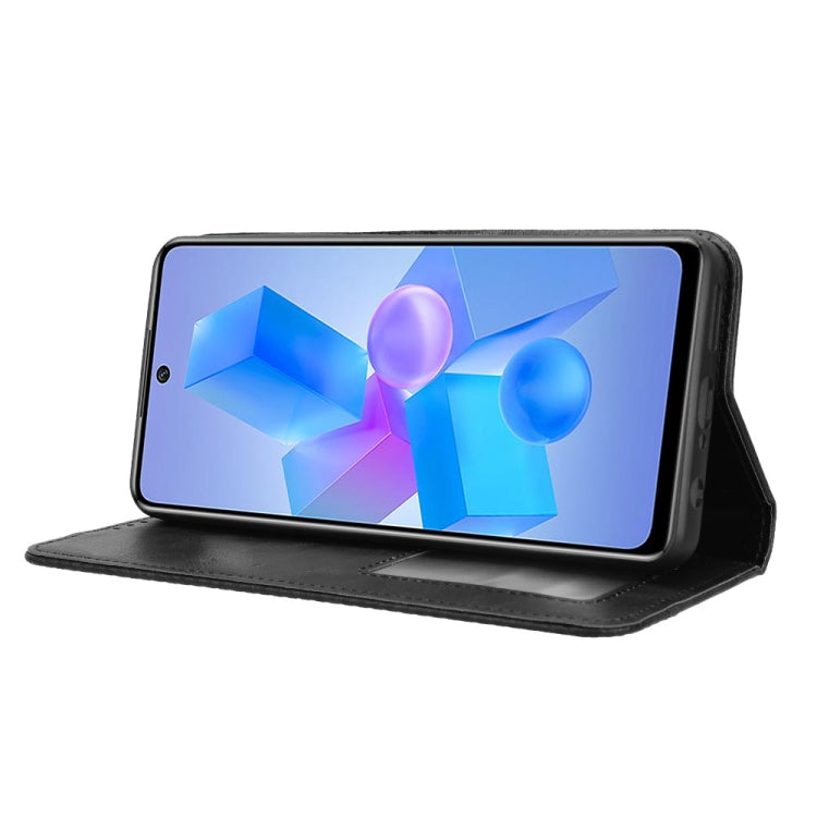 Magnetic Buckle Retro Texture Leather Phone Case, For Infinix Hot 40 4G, For Infinix Hot 40i 4G, For Infinix Smart 8 X6525, For Infinix Zero 30 4G, For Infinix Zero 30 5G, For Infinix GT 10 Pro, For Infinix Hot 30 5G X6832, For Infinix Smart 7 Plus����...