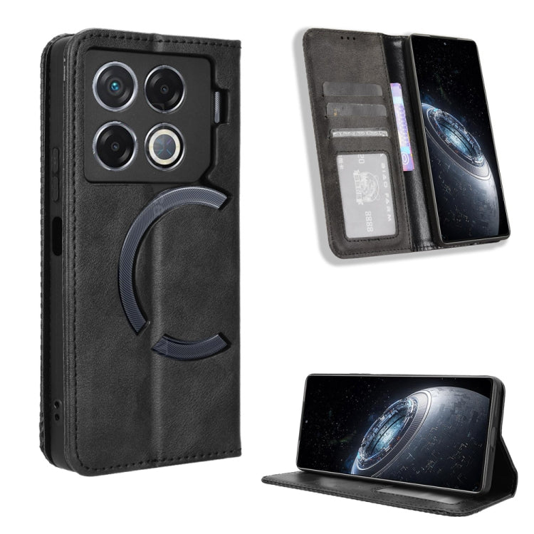 Magnetic Buckle Retro Texture Leather Phone Case, For Infinix Hot 50i 4G / Smart 9 4G, For Infinix Hot 50 Pro+ 4G, For Infinix Hot 50 4G, For Infinix Hot 50 5G, For Infinix Zero 40 5G, For Infinix Zero 40 4G, For Infinix Note 40X 5G X6838��������������...