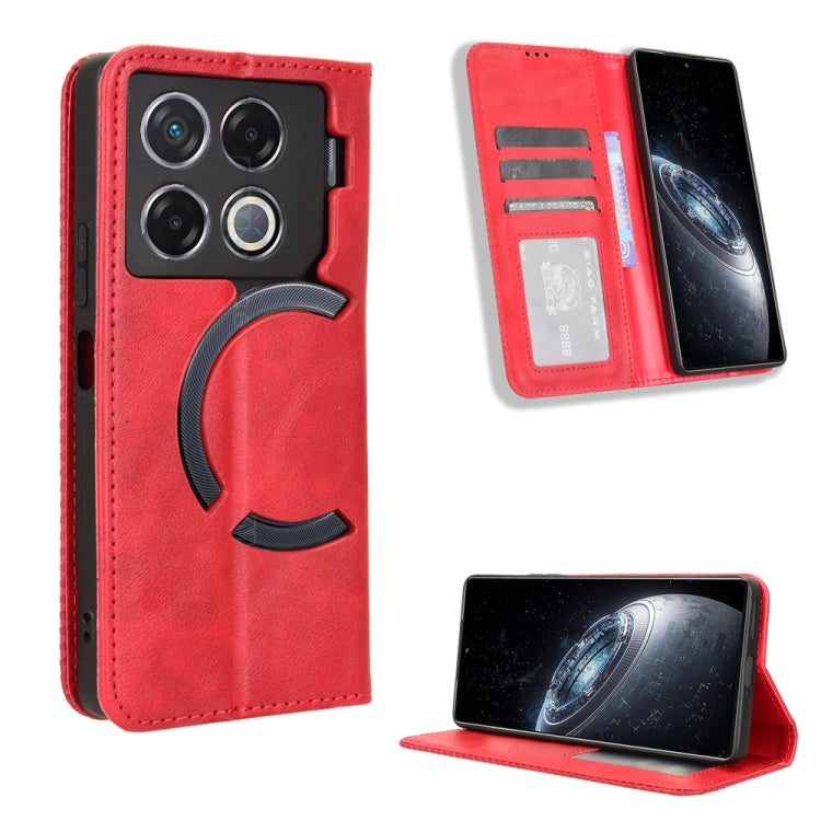 Magnetic Buckle Retro Texture Leather Phone Case, For Infinix Note 40 5G X6852, For Infinix GT 20 Pro 5G X6871, For Infinix Note 40 Pro 4G, For Infinix Note 40 Pro 5G, For Infinix Note 40 4G, For Infinix Hot 40 4G, For Infinix Hot 40i 4G               ...