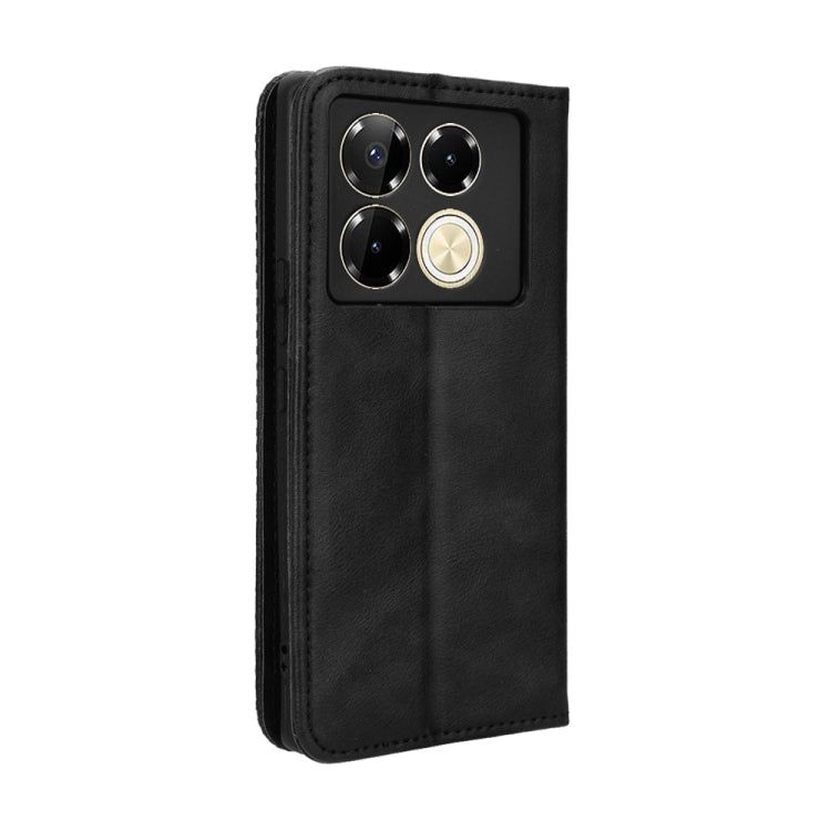 Magnetic Buckle Retro Texture Leather Phone Case, For Infinix Note 40 5G X6852, For Infinix GT 20 Pro 5G X6871, For Infinix Note 40 Pro 4G, For Infinix Note 40 Pro 5G, For Infinix Note 40 4G, For Infinix Hot 40 4G, For Infinix Hot 40i 4G               ...