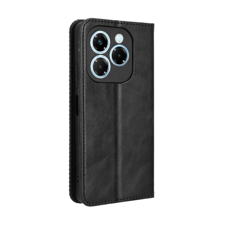 Magnetic Buckle Retro Texture Leather Phone Case, For Infinix Note 40X 5G X6838, For Infinix Note 40 5G X6852, For Infinix GT 20 Pro 5G X6871, For Infinix Note 40 Pro 4G, For Infinix Note 40 Pro 5G, For Infinix Note 40 4G, For Infinix Hot 40 4G        ...