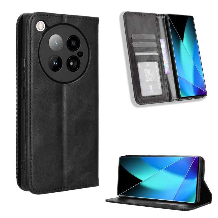 Magnetic Buckle Retro Texture Leather Phone Case, For Infinix Hot 50i 4G / Smart 9 4G, For Infinix Hot 50 Pro+ 4G, For Infinix Hot 50 4G, For Infinix Hot 50 5G, For Infinix Zero 40 5G, For Infinix Zero 40 4G, For Infinix Note 40X 5G X6838��������������...