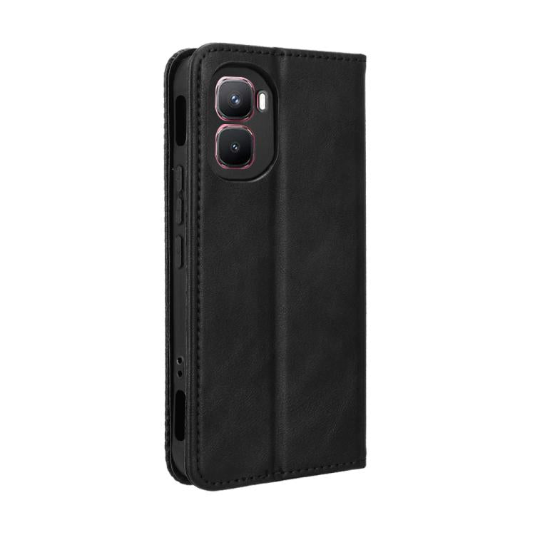 Magnetic Buckle Retro Texture Leather Phone Case, For Infinix GT 50 Pro 5G, For Infinix Hot 70 4G, For Infinix Note 60 Ultra 5G, For Infinix Note Edge 5G, For Infinix Smart 20 4G, For Infinix Note 60 / 60 Pro 5G, For Infinix Hot 60i 5G / Tecno Spark Go...