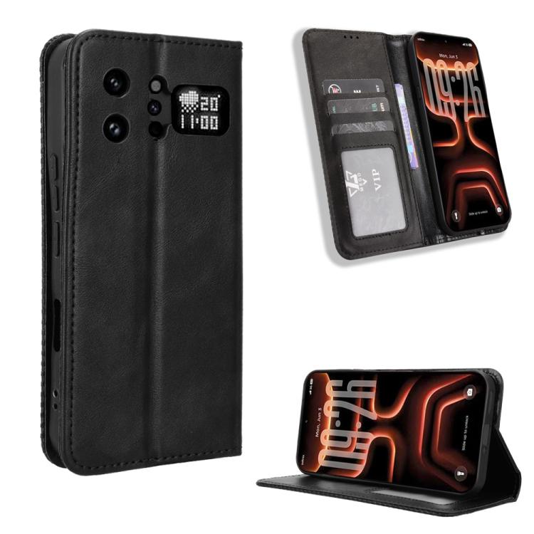 Magnetic Buckle Retro Texture Leather Phone Case, For Infinix GT 50 Pro 5G, For Infinix Hot 70 4G, For Infinix Note 60 Ultra 5G, For Infinix Note Edge 5G, For Infinix Smart 20 4G, For Infinix Note 60 / 60 Pro 5G, For Infinix Hot 60i 5G / Tecno Spark Go...