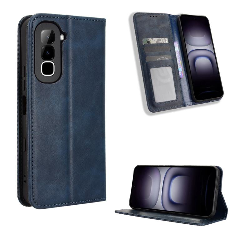 Magnetic Buckle Retro Texture Leather Phone Case, For Infinix GT 50 Pro 5G, For Infinix Hot 70 4G, For Infinix Note 60 Ultra 5G, For Infinix Note Edge 5G, For Infinix Smart 20 4G, For Infinix Note 60 / 60 Pro 5G, For Infinix Hot 60i 5G / Tecno Spark Go...