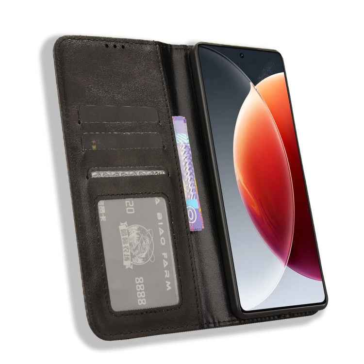 Magnetic Buckle Retro Texture Leather Phone Case, For Tecno Camon 30 Pro 5G, For Tecno Camon 30 5G / 4G, For Tecno Pova 6 Pro 5G, For Tecno Spark 20 Pro+ 4G, For Tecno Spark 20 Pro 4G, For Tecno Spark Go 2024, For Tecno Spark 20 4G                     ...