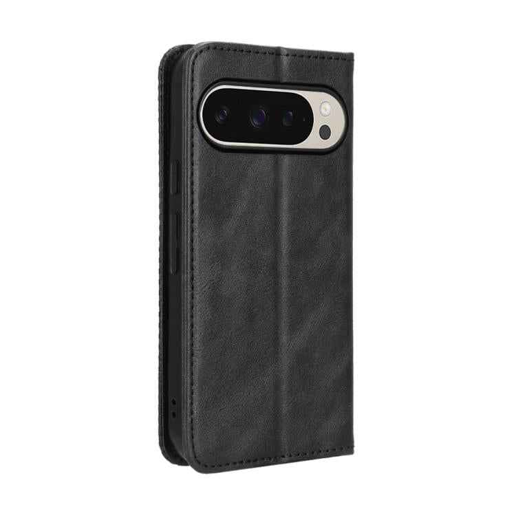 Magnetic Buckle Retro Texture Leather Phone Case, For Google Pixel 10 Pro XL, For Google Pixel 10 Pro / 10, For Google Pixel 9a, For Google Pixel 9 Pro, For Google Pixel 9, For Google Pixel 8a, For Google Pixel 8 Pro, For Google Pixel 8