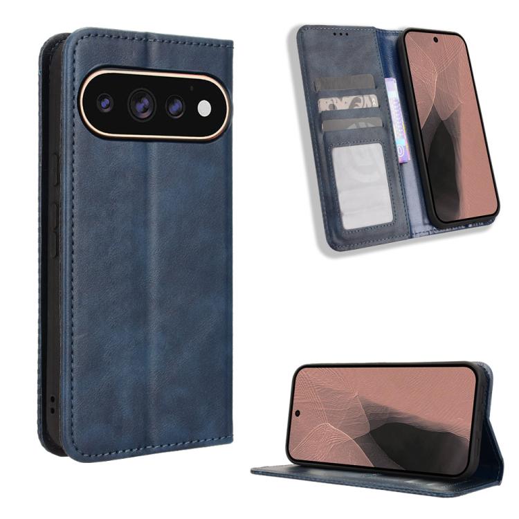 Magnetic Buckle Retro Texture Leather Phone Case, For Google Pixel 11 Pro XL, For Google Pixel 11 Pro / 11, For Google Pixel 10 Pro XL, For Google Pixel 10 Pro / 10, For Google Pixel 9a, For Google Pixel 9 Pro, For Google Pixel 9, For Google Pixel 8a  ...