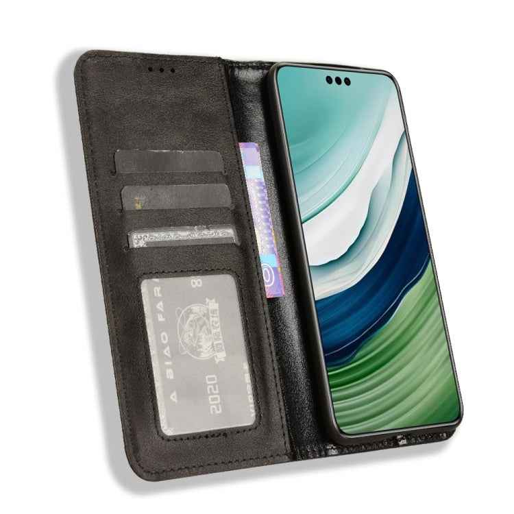Magnetic Buckle Retro Texture Leather Phone Case, For Huawei Mate 60 Pro 5G, For Huawei Enjoy 60 Pro / nova 11i, For Huawei Enjoy 60X
