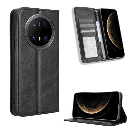 Magnetic Buckle Retro Texture Leather Phone Case, For Huawei Mate 70 Pro / 70 Pro+, For Huawei Mate 70, For Huawei nova 13 Pro 5G, For Huawei Pura 70 Ultra, For Huawei Pura 70 Pro / 70 Pro+, For Huawei nova 12i 4G / Enjoy 70 Pro 4G, For Huawei Pura 70 ...
