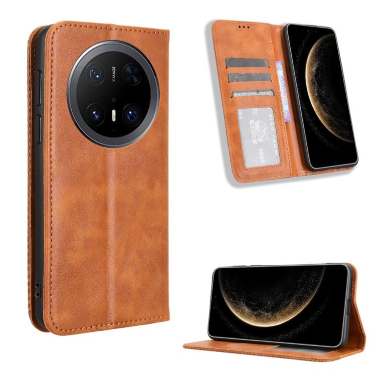 Magnetic Buckle Retro Texture Leather Phone Case, For Huawei Mate 70 Pro / 70 Pro+, For Huawei Mate 70, For Huawei nova 13 Pro 5G, For Huawei Pura 70 Ultra, For Huawei Pura 70 Pro / 70 Pro+, For Huawei nova 12i 4G / Enjoy 70 Pro 4G, For Huawei Pura 70 ...