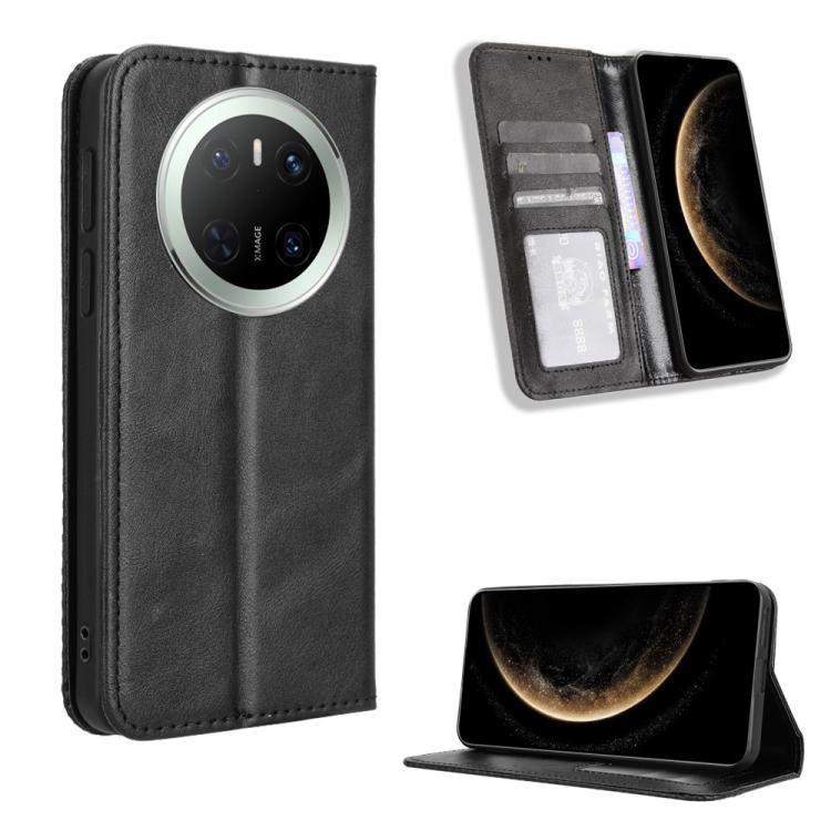 Magnetic Buckle Retro Texture Leather Phone Case, For Huawei Mate 70 Pro / 70 Pro+, For Huawei Mate 70, For Huawei nova 13 Pro 5G, For Huawei Pura 70 Ultra, For Huawei Pura 70 Pro / 70 Pro+, For Huawei nova 12i 4G / Enjoy 70 Pro 4G, For Huawei Pura 70 ...