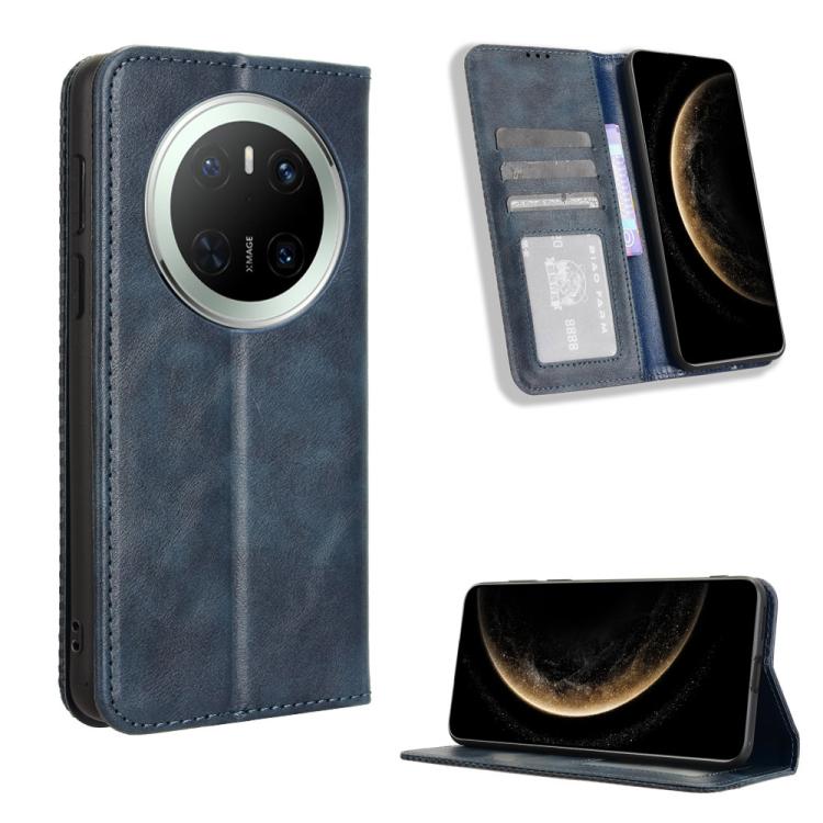 Magnetic Buckle Retro Texture Leather Phone Case, For Huawei Mate 70 Pro / 70 Pro+, For Huawei Mate 70, For Huawei nova 13 Pro 5G, For Huawei Pura 70 Ultra, For Huawei Pura 70 Pro / 70 Pro+, For Huawei nova 12i 4G / Enjoy 70 Pro 4G, For Huawei Pura 70 ...
