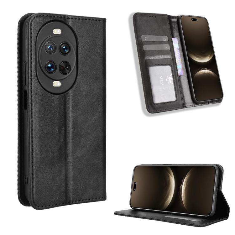 Magnetic Buckle Retro Texture Leather Phone Case, For Huawei Pura 80 5G, For Huawei nova 14 Ultra 5G, For Huawei nova 14 Pro 5G, For Huawei nova 14 5G, For Huawei Enjoy 80 4G / nova Y73 4G, For Huawei Mate 70 Pro / 70 Pro+, For Huawei Mate 70          ...