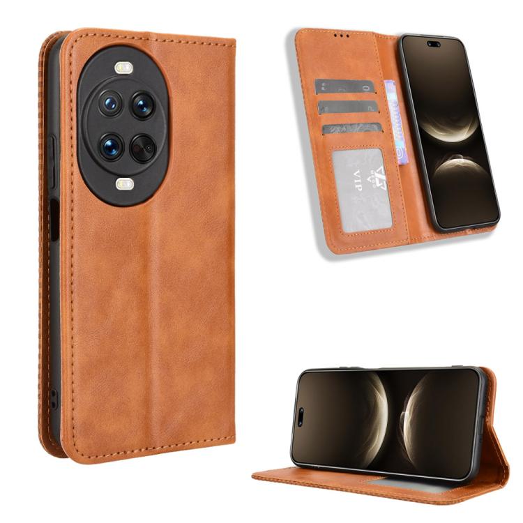 Magnetic Buckle Retro Texture Leather Phone Case, For Huawei Pura 80 5G, For Huawei nova 14 Ultra 5G, For Huawei nova 14 Pro 5G, For Huawei nova 14 5G, For Huawei Enjoy 80 4G / nova Y73 4G, For Huawei Mate 70 Pro / 70 Pro+, For Huawei Mate 70          ...