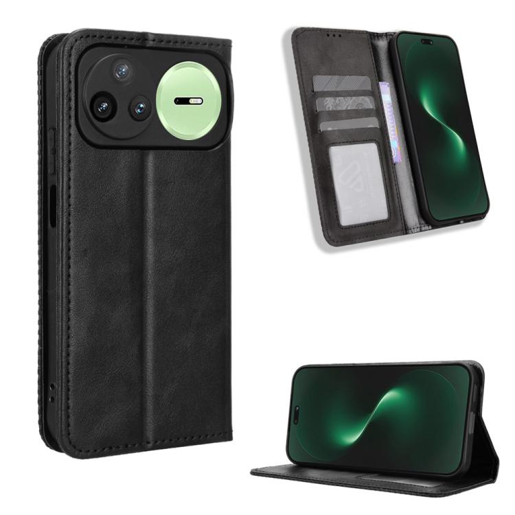Magnetic Buckle Retro Texture Leather Phone Case, For Huawei Pura 90 Pro Max 5G, For Huawei Pura 90 Pro 5G, For Huawei Pura 90 5G, For Huawei nova 15 Pro / 15 Ultra, For Huawei Mate 80 Pro / 80, For Huawei Pura 80 Ultra 5G                              ...
