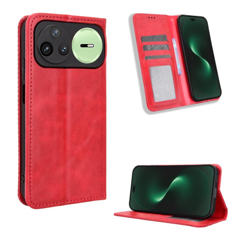 Magnetic Buckle Retro Texture Leather Phone Case, For Huawei Pura 90 Pro Max 5G, For Huawei Pura 90 Pro 5G, For Huawei Pura 90 5G, For Huawei nova 15 Pro / 15 Ultra, For Huawei Mate 80 Pro / 80, For Huawei Pura 80 Ultra 5G                              ...