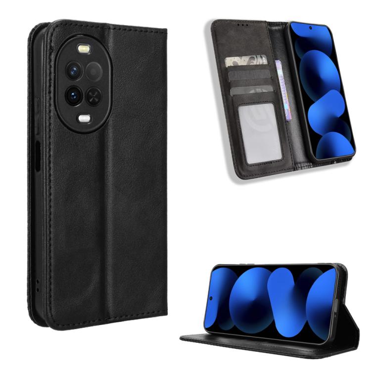 Magnetic Buckle Retro Texture Leather Phone Case, For Huawei nova Y74 4G / Enjoy 90 Plus 5G, For Huawei nova 16 Ultra / 16 Pro, For Huawei nova 16z 5G, For Huawei nova 16 5G, For Huawei Enjoy 90 Pro Max 5G / nova 15 Max, For Huawei Pura 90 Pro Max 5G  ...