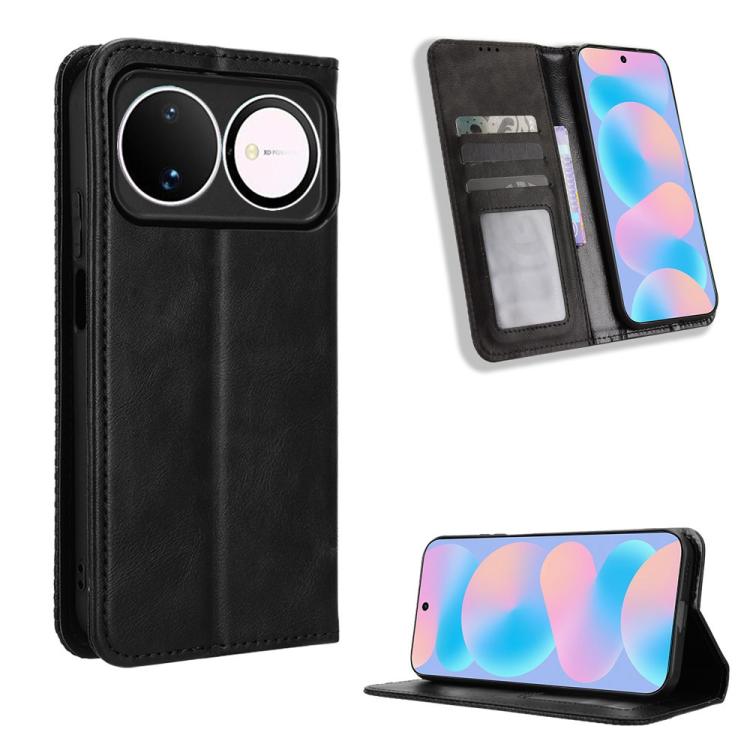 Magnetic Buckle Retro Texture Leather Phone Case, For Huawei nova Y74 4G / Enjoy 90 Plus 5G, For Huawei nova 16 Ultra / 16 Pro, For Huawei nova 16z 5G, For Huawei nova 16 5G, For Huawei Enjoy 90 Pro Max 5G / nova 15 Max, For Huawei Pura 90 Pro Max 5G  ...