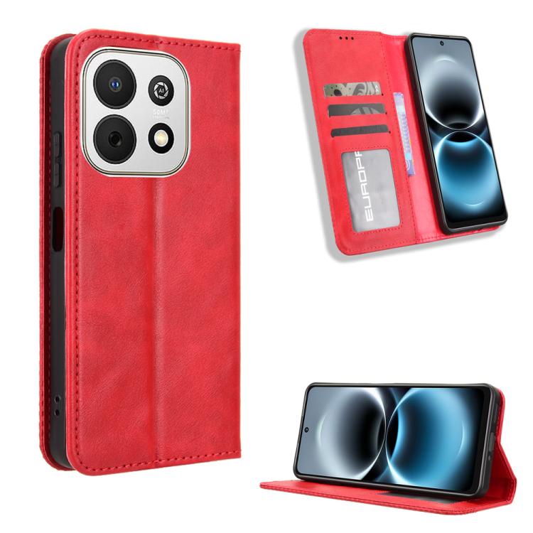 Magnetic Buckle Retro Texture Leather Phone Case, For Huawei nova Y74 4G / Enjoy 90 Plus 5G, For Huawei nova 16 Ultra / 16 Pro, For Huawei nova 16z 5G, For Huawei nova 16 5G, For Huawei Enjoy 90 Pro Max 5G / nova 15 Max, For Huawei Pura 90 Pro Max 5G  ...