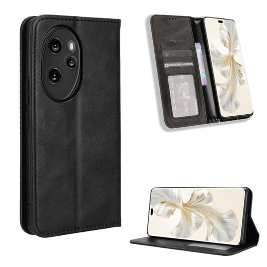 Magnetic Buckle Retro Texture Leather Phone Case, For Honor 100 Pro 5G, For Honor 100 5G, For Honor X5 Plus, For Honor X9b 5G, For Honor X6a 4G, For Honor X50, For Honor X50i Big Hole / 90 Lite, For Honor 90 Pro 5G, For Honor 90 5G, For Honor X50i