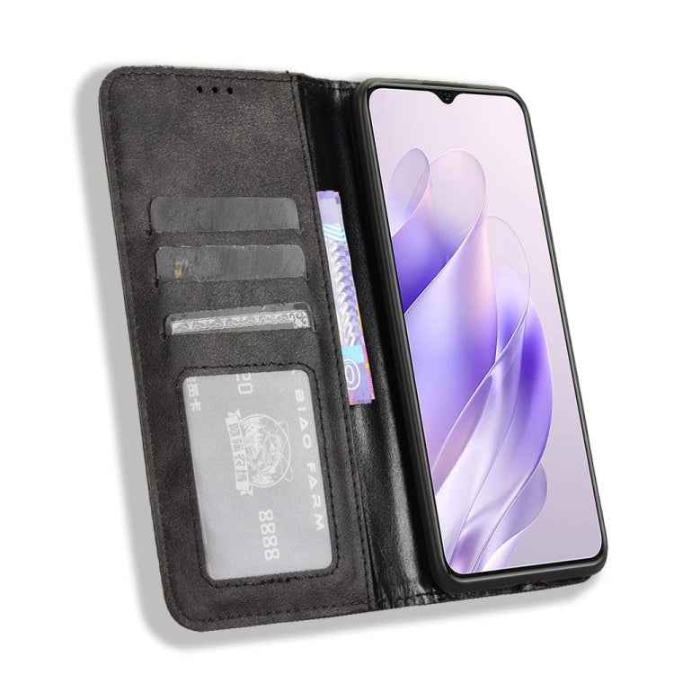 Magnetic Buckle Retro Texture Leather Phone Case, For Oukitel C37, For Oukitel C51, For Oukitel C38, For Oukitel C35 / C36, For Oukitel C33, For Oukitel C32