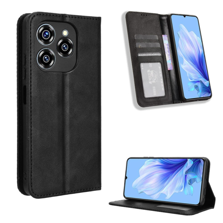 Magnetic Buckle Retro Texture Leather Phone Case, For Oukitel C53, For Oukitel C50, For Oukitel C37, For Oukitel C51, For Oukitel C38, For Oukitel C35 / C36, For Oukitel C33, For Oukitel C32
