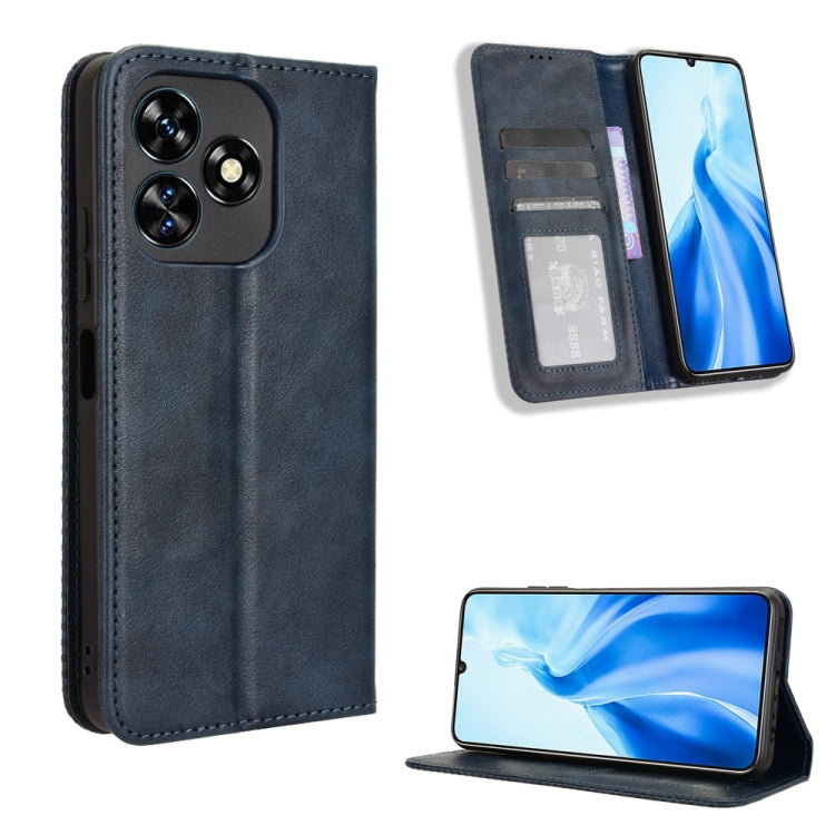 Magnetic Buckle Retro Texture Leather Phone Case, For Oukitel C53, For Oukitel C50, For Oukitel C37, For Oukitel C51, For Oukitel C38, For Oukitel C35 / C36, For Oukitel C33, For Oukitel C32