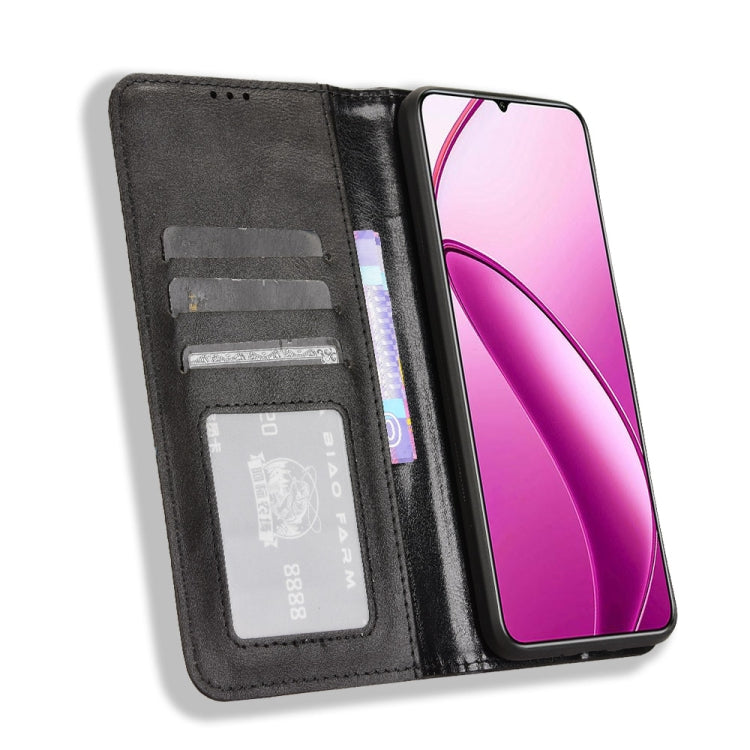 Magnetic Buckle Retro Texture Leather Phone Case, For Oukitel C53, For Oukitel C50, For Oukitel C37, For Oukitel C51, For Oukitel C38, For Oukitel C35 / C36, For Oukitel C33, For Oukitel C32