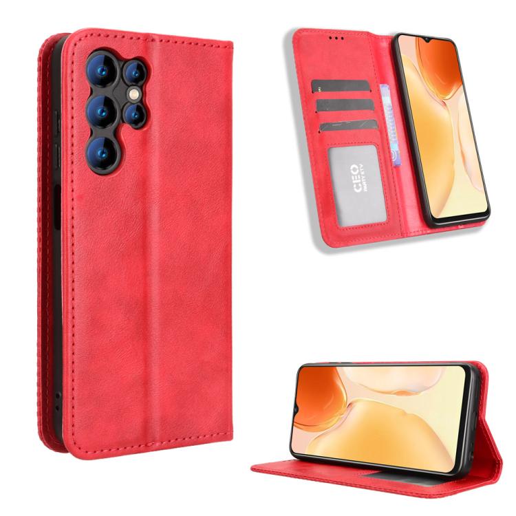 Magnetic Buckle Retro Texture Leather Phone Case, For Oukitel C17 4G 2026, For Oukitel C26, For Oukitel C68, For Oukitel C62 / C62 Pro, For Oukitel C69, For Oukitel C59 / C59 Pro, For Oukitel C1 / C1 Pro, For Oukitel C60 / C60 Pro                      ...