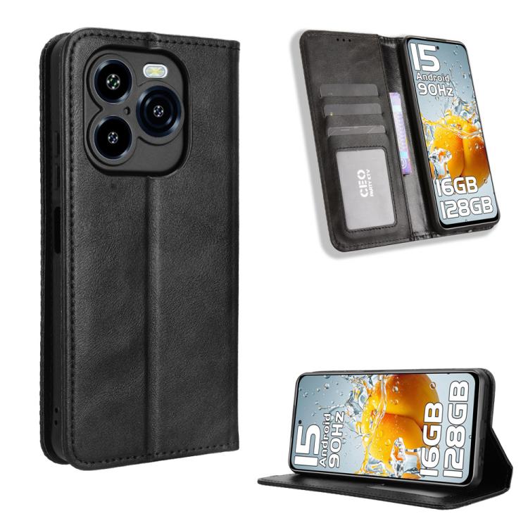 Magnetic Buckle Retro Texture Leather Phone Case, For Oukitel C17 4G 2026, For Oukitel C26, For Oukitel C68, For Oukitel C62 / C62 Pro, For Oukitel C69, For Oukitel C59 / C59 Pro, For Oukitel C1 / C1 Pro, For Oukitel C60 / C60 Pro                      ...