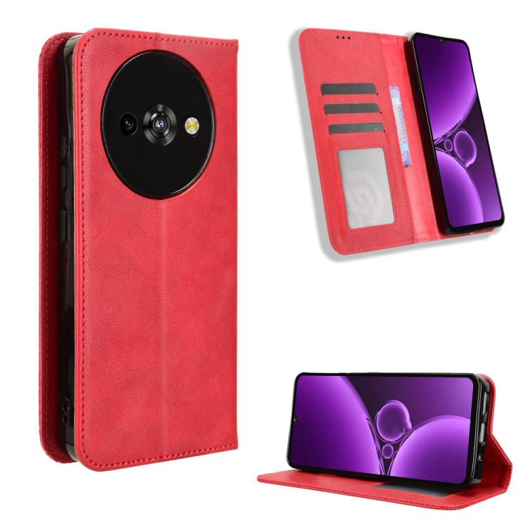 Magnetic Buckle Retro Texture Leather Phone Case, For Oukitel C17 4G 2026, For Oukitel C26, For Oukitel C68, For Oukitel C62 / C62 Pro, For Oukitel C69, For Oukitel C59 / C59 Pro, For Oukitel C1 / C1 Pro, For Oukitel C60 / C60 Pro                      ...