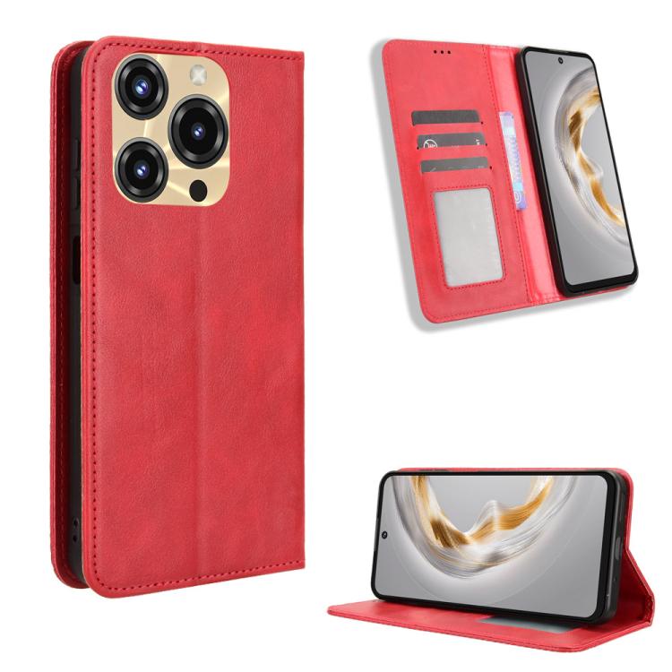 Magnetic Buckle Retro Texture Leather Phone Case, For Oukitel C17 4G 2026, For Oukitel C26, For Oukitel C68, For Oukitel C62 / C62 Pro, For Oukitel C69, For Oukitel C59 / C59 Pro, For Oukitel C1 / C1 Pro, For Oukitel C60 / C60 Pro                      ...