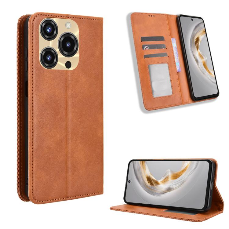 Magnetic Buckle Retro Texture Leather Phone Case, For Oukitel C17 4G 2026, For Oukitel C26, For Oukitel C68, For Oukitel C62 / C62 Pro, For Oukitel C69, For Oukitel C59 / C59 Pro, For Oukitel C1 / C1 Pro, For Oukitel C60 / C60 Pro                      ...