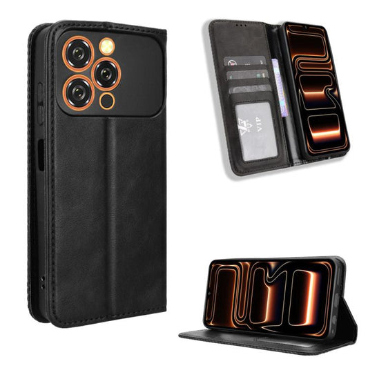 Magnetic Buckle Retro Texture Leather Phone Case, For Oukitel C17 4G 2026, For Oukitel C26, For Oukitel C68, For Oukitel C62 / C62 Pro, For Oukitel C69, For Oukitel C59 / C59 Pro, For Oukitel C1 / C1 Pro, For Oukitel C60 / C60 Pro                      ...