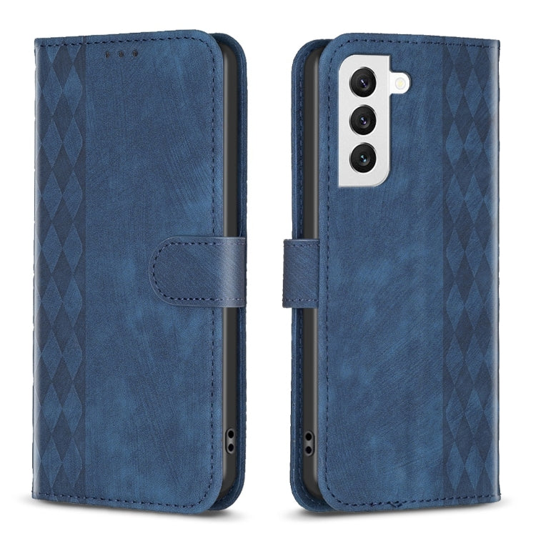 Plaid Embossed Leather Phone Case, For Samsung Galaxy S23 Ultra 5G, For Samsung Galaxy S22 5G, For Samsung Galaxy S22+ 5G, For Samsung Galaxy S22 Ultra 5G, For Samsung Galaxy S21 5G, For Samsung Galaxy S21+ 5G, For Samsung Galaxy S21 Ultra 5G          ...