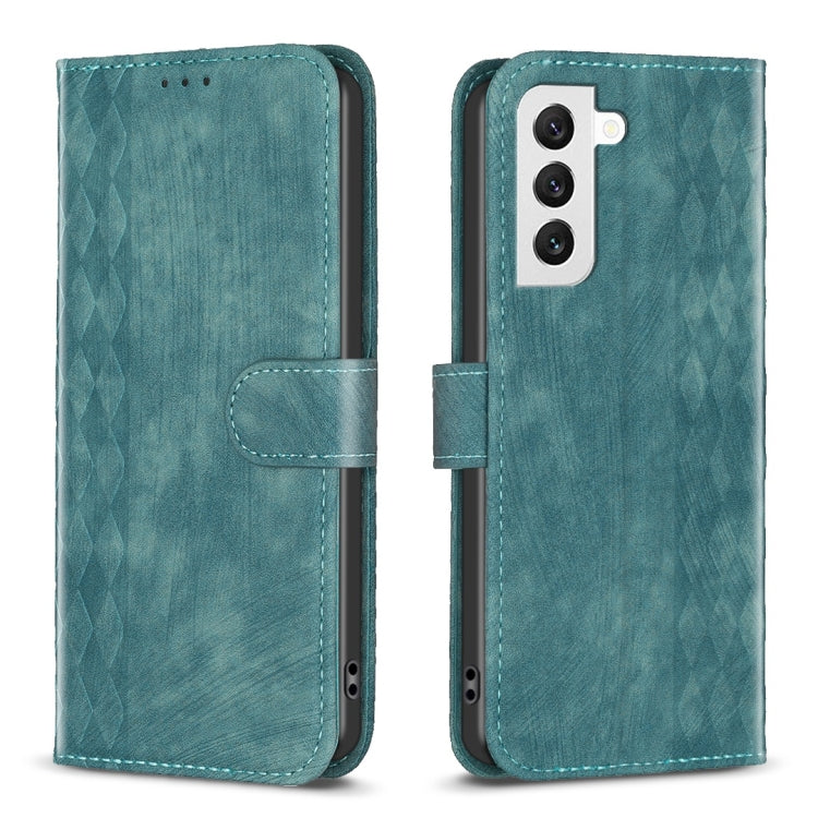 Plaid Embossed Leather Phone Case, For Samsung Galaxy S23 Ultra 5G, For Samsung Galaxy S22 5G, For Samsung Galaxy S22+ 5G, For Samsung Galaxy S22 Ultra 5G, For Samsung Galaxy S21 5G, For Samsung Galaxy S21+ 5G, For Samsung Galaxy S21 Ultra 5G          ...